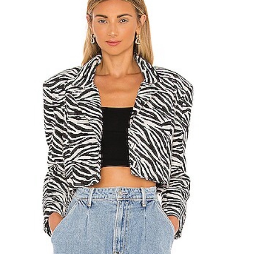 For love & lemons Josie cropped jacket